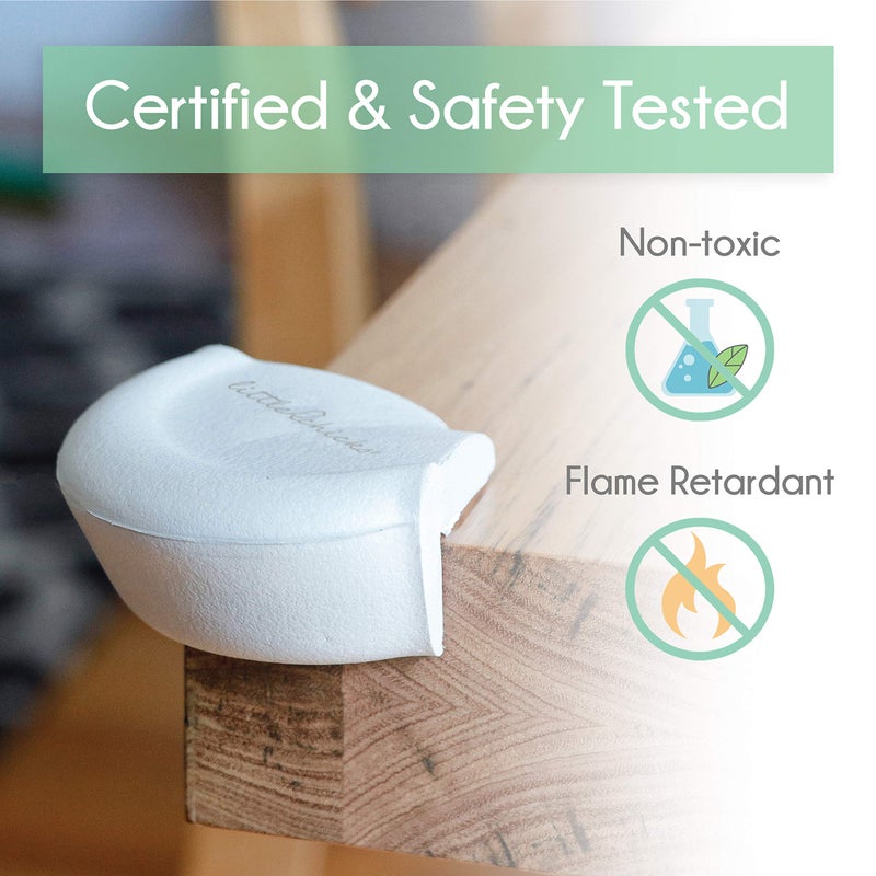 Little Chicks Extra Large Soft Corner Cushions - Table Corner Protectors - 4 Pack - Model CK033 - Image 4